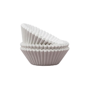 Baking Paper Liners- Mini Muffin Size- White